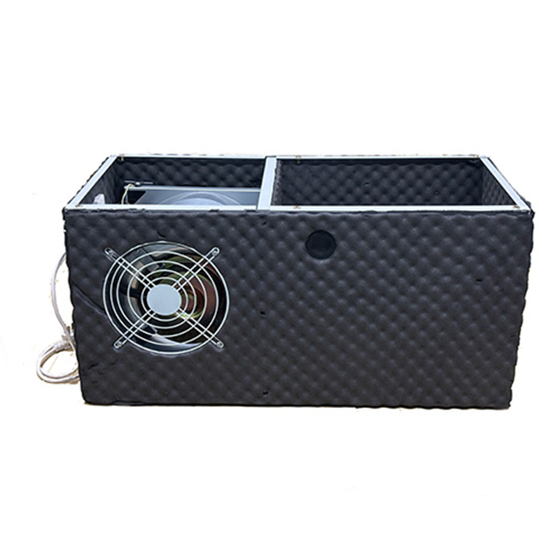 Crypto miner silencer box