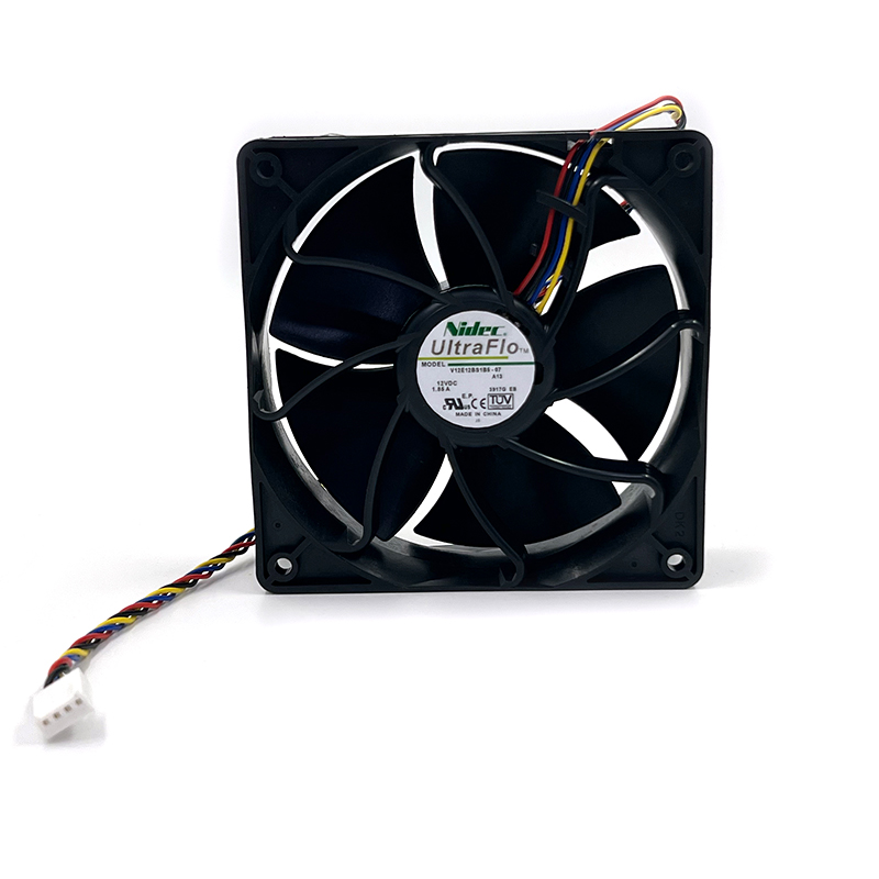 Original Nidec V12E12BS1B5-07 12V 1.85A cooling fan