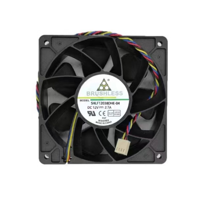 SHLF12038DHE-04 12V 2.7A cooling fan for Antminer