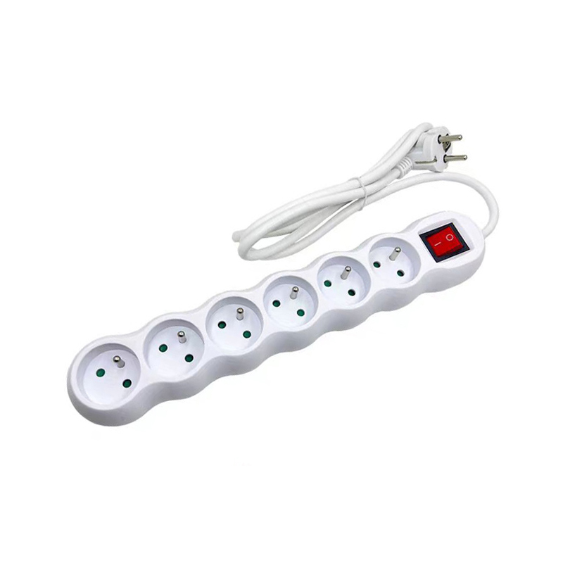 6 way French power strip switch