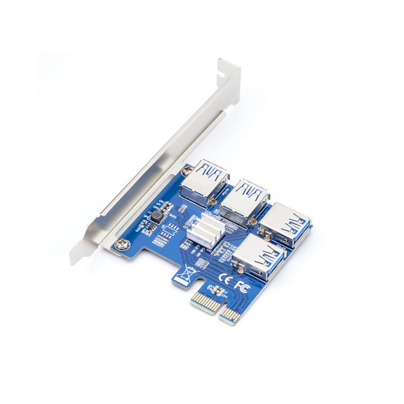 PCI-E 1 to 4 adapter card adapter board expansion board