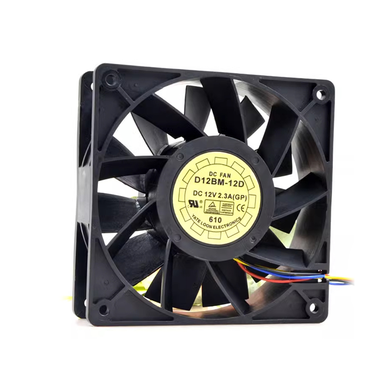 YaLn 4500 RPM fan D12BM-12D 12V 2.3A