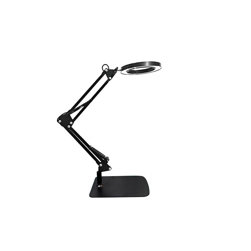 Magnifier desk lamp