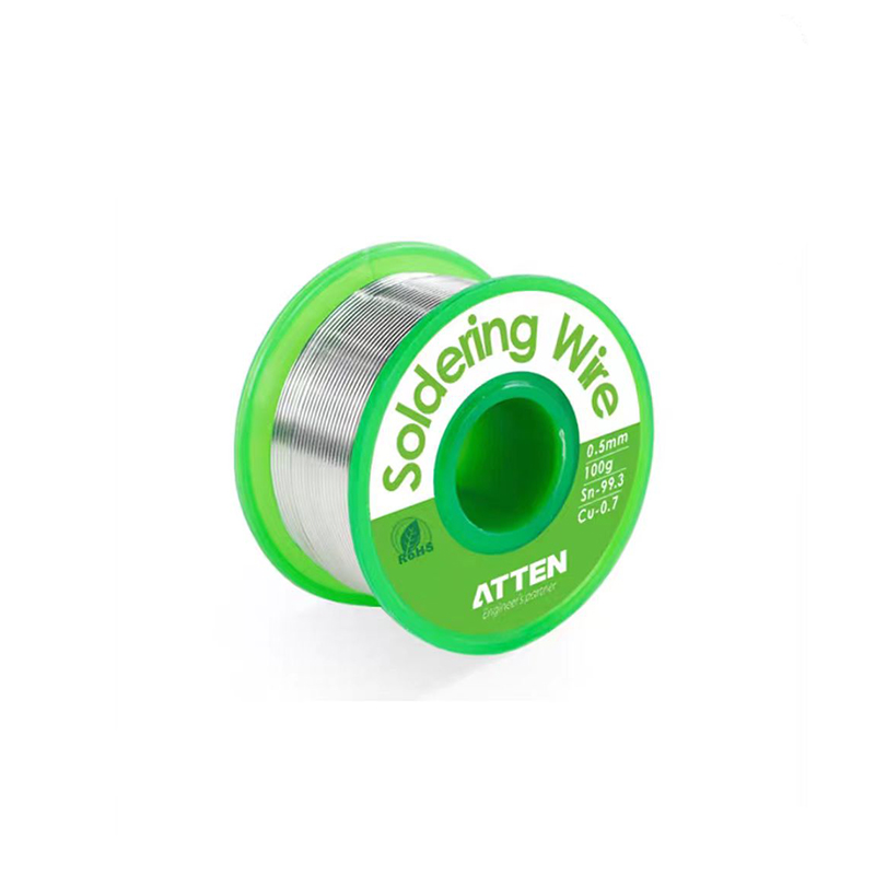 ATTEN lead free solder wire 0.5mm 0.8mm 100g 500g