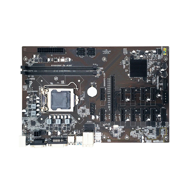 12PCI-E mining board B250