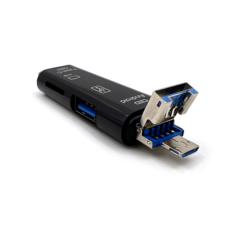 Universal 5-in-1 OTG Card Reader