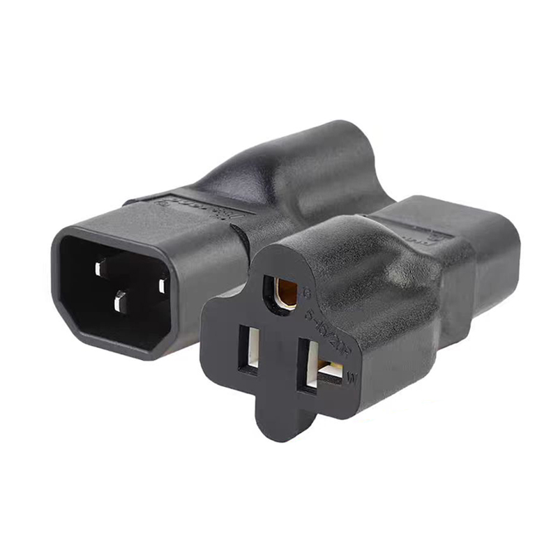 IEC320 C14 power adapter plug