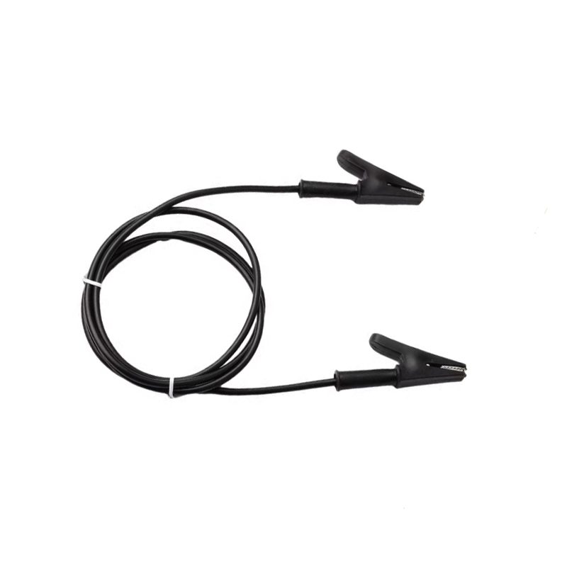 Alligator clip power cable 6mm