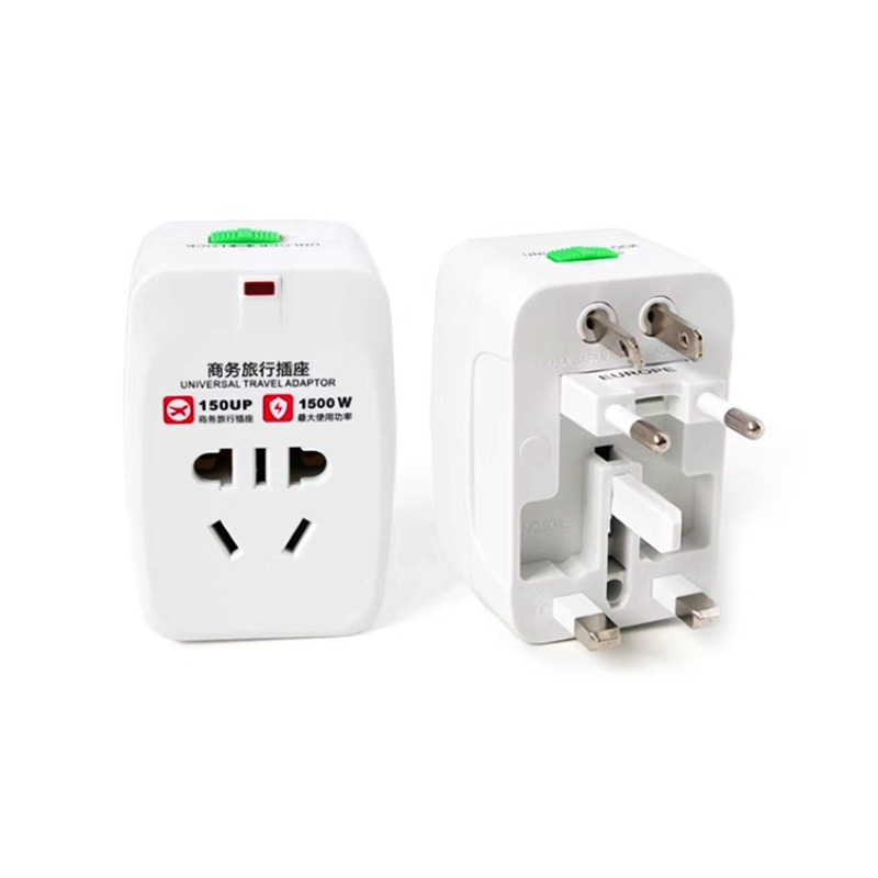 All in one universal travel adapter AU US UK EU plug converter