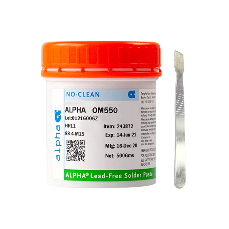 ALPHA OM550 solder paste 138℃