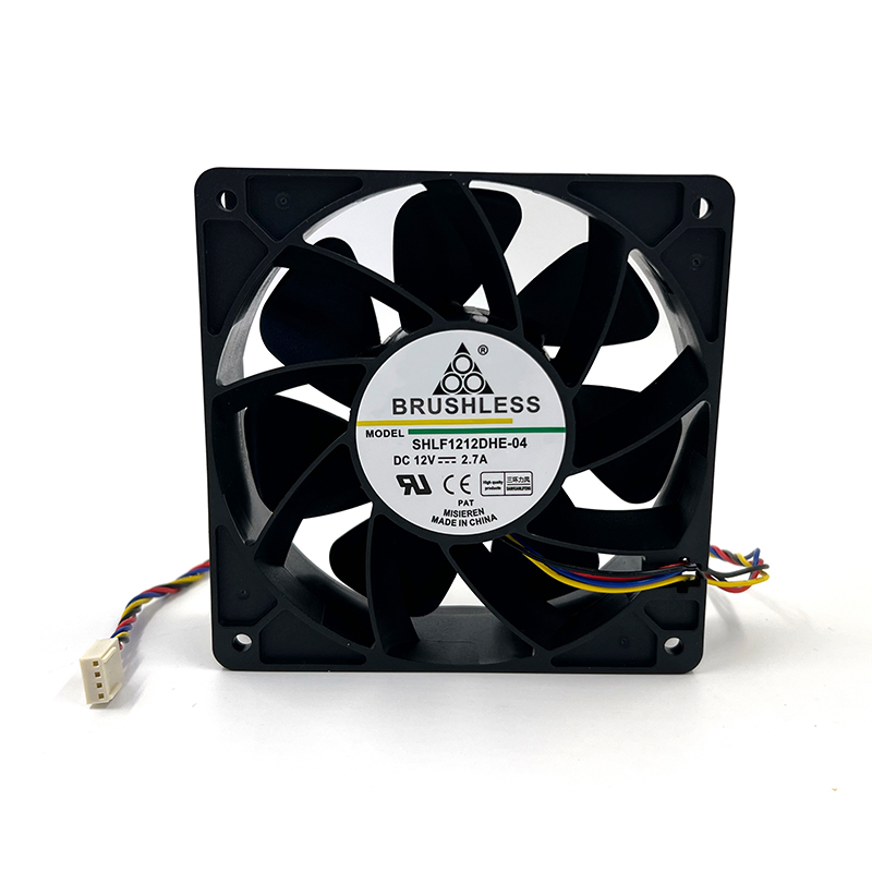 SHLF1212DHE-04 12V 2.7A cooling fan for Antminer