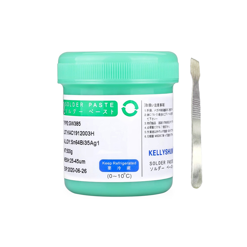 GW385 medium temperature solder paste 183℃ 200g 500g