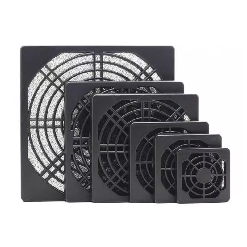 Fan plastic protective net with filter 80mm 90mm 120mm